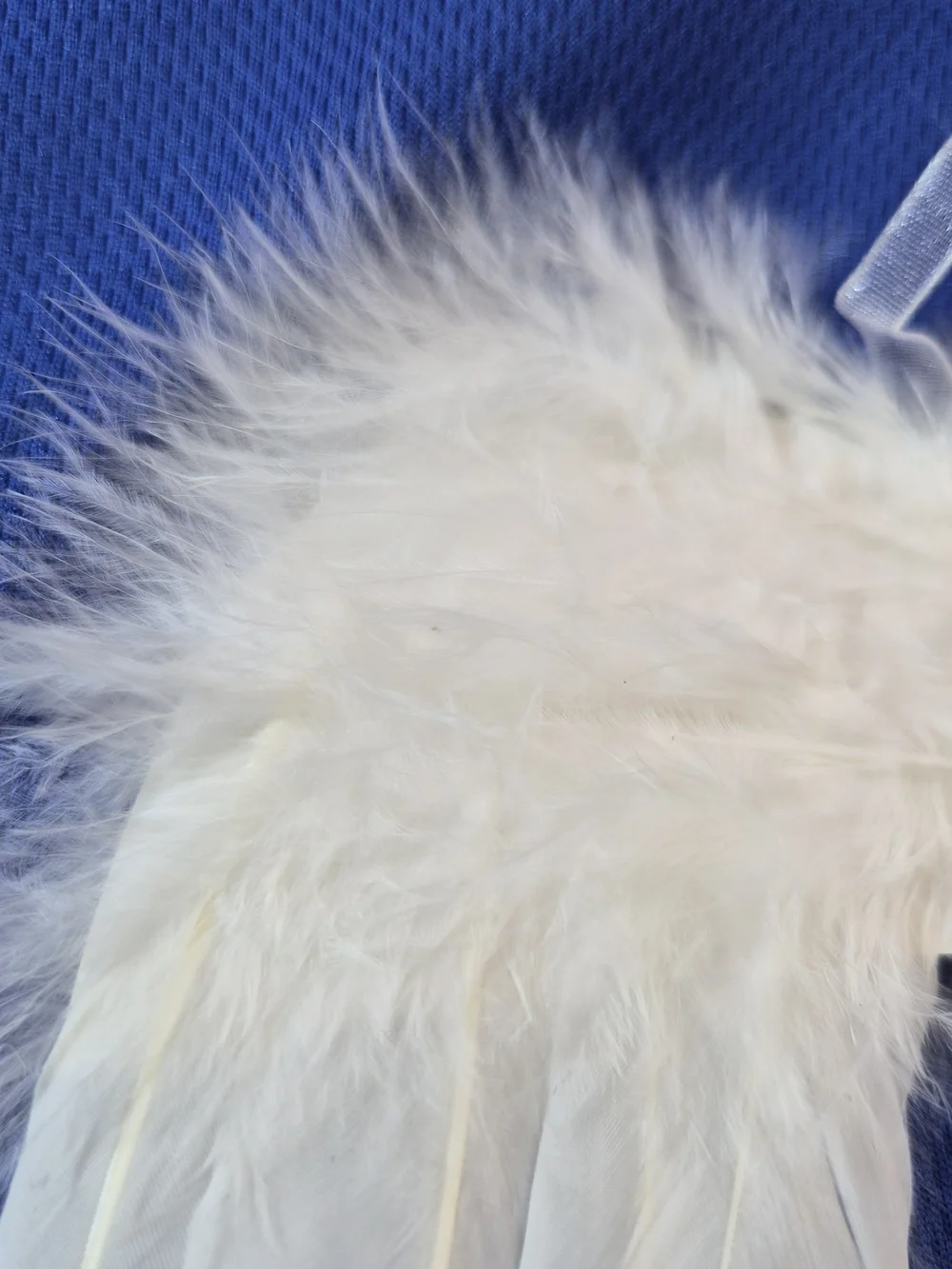 10 count, fluffy, white angel wings with hanger. Crafts, Ornaments, Scrapbook Sm